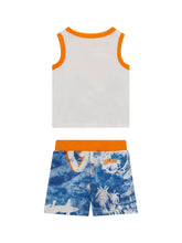 Guess Coordinato Bambino Bianco/arancio - Bianco